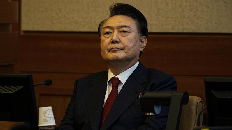 O ex-presidente sul-coreano Yoon Suk Yeol. Foto: JEON HEON-KYUN / POOL / AFP