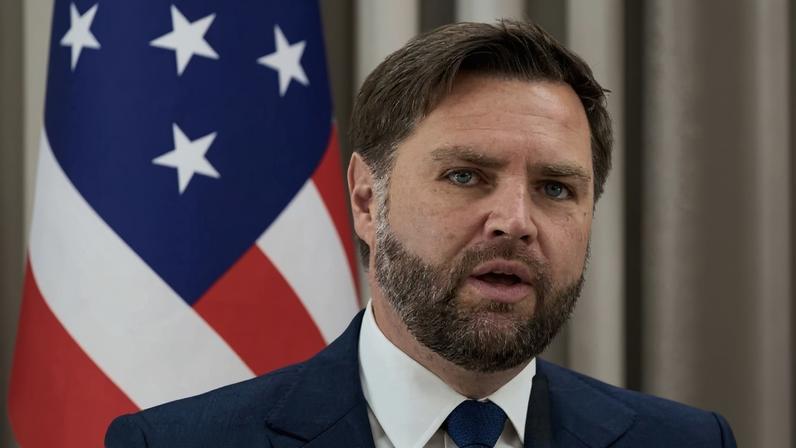 J.D. Vance, vice-presidente dos EUA. Foto: Leo Correa / POOL / AFP