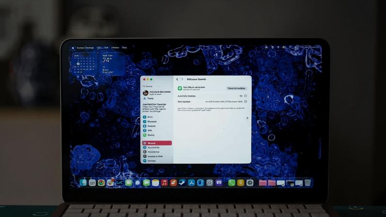 Apple reduz Liquid Glass, Mac fica com aparência melhor