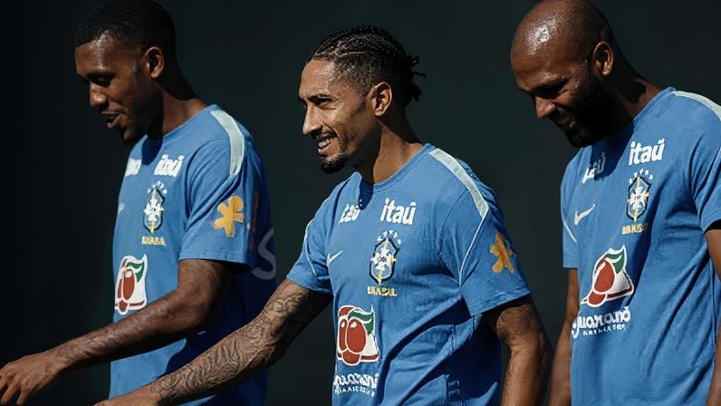 Treino da Seleção da Brasileira com Raphinha, Rayan e Igor Thiago