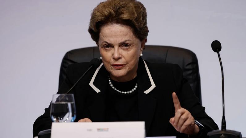 A ex-presidenta Dilma Rousseff, atual chefe do Banco dos Brics.