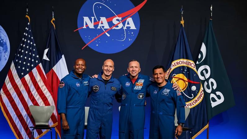 Astronautas escolhidos para a missão Artemis III em 2027