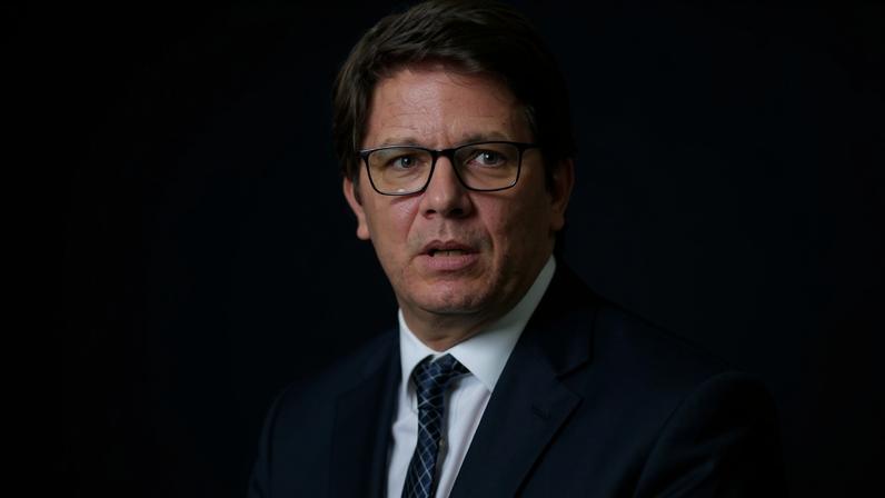 O então secretário da Cultura, Mário Frias, durante evento sobre a retomada do turismo