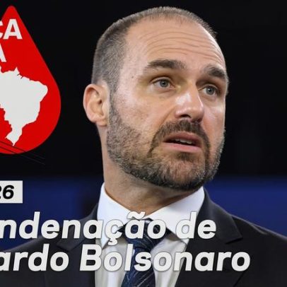 Condenação de Eduardo Bolsonaro é tema do Política na Veia #52