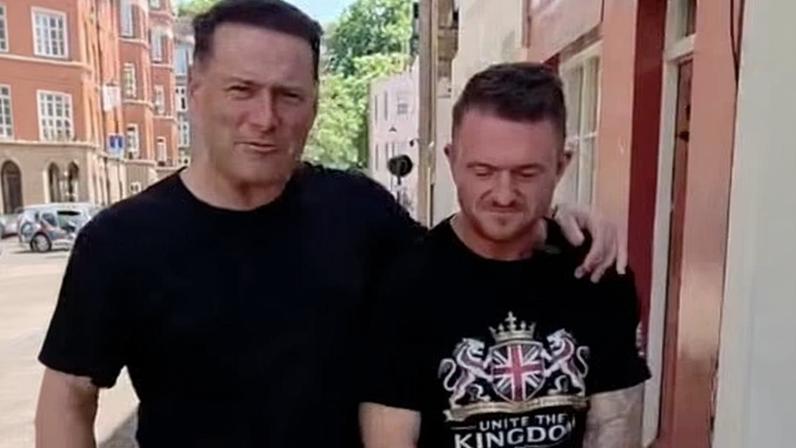Karl Stefanovic encontra ativista de direita britânico em vídeo de podcast