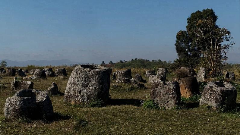 A Planície dos Jarros, no Laos.