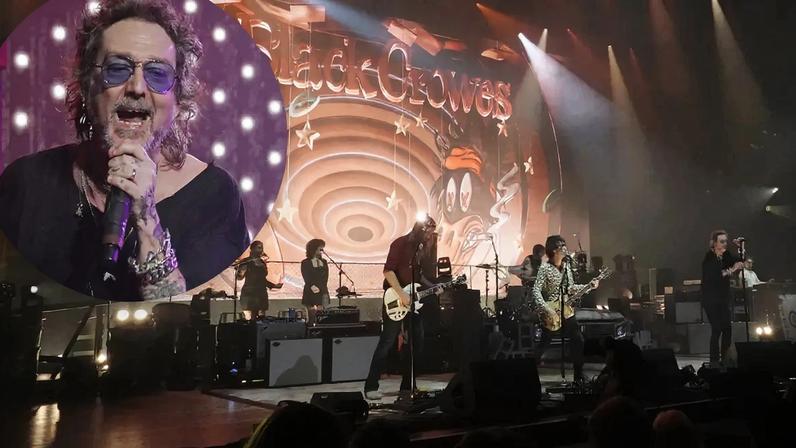 Black Crowes singer Chris Robinson was booed after mocking fans for a "USA" chant at a Florida show, then asking what they had to be "so proud of" in America.