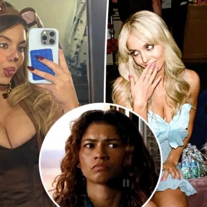 Sydney Sweeney alimenta rumores de intriga com Zendaya em fotos de Euphoria 3