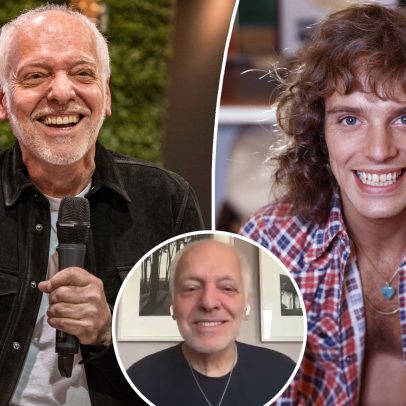 Peter Frampton brinca que fez de tudo para realçar o cabelo antes de sumir