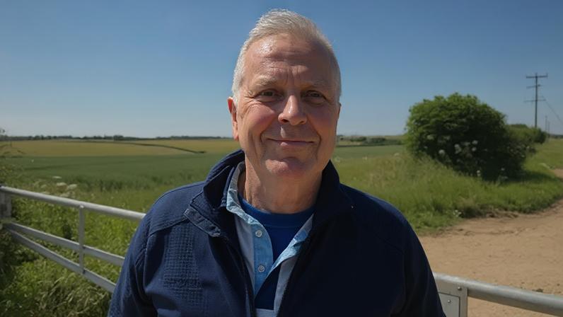 David Hume set up the Clean Air Action Group to campaign against the proposal for a solar farm near Beverley