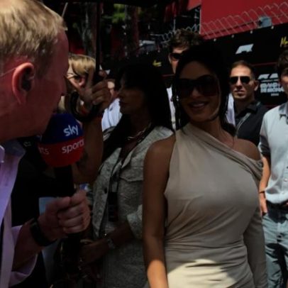 Kim Kardashian é criticada por ignorar repórter no GP de Mônaco 2026