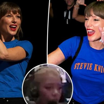 Rádio da NBA critica presença de Taylor Swift no Jogo 4 dos Knicks