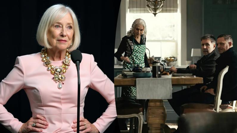 Helen Mirren doubled down on her support for Tom Hardy (seen above at the "MobLand" premiere).