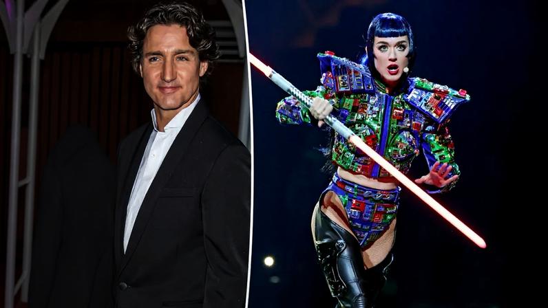 Justin Trudeau and Katy Perry