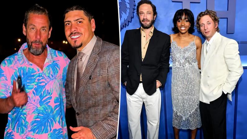 Adam Sandler é visto na cidade; elenco de The Bear revela Final Family Meal