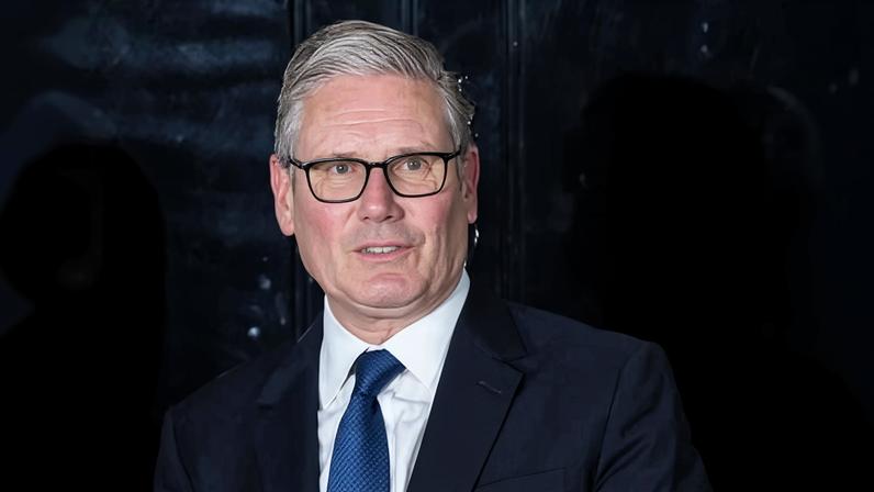 Prime minister Keir Starmer stands outside 10 Downing Street yesterday.