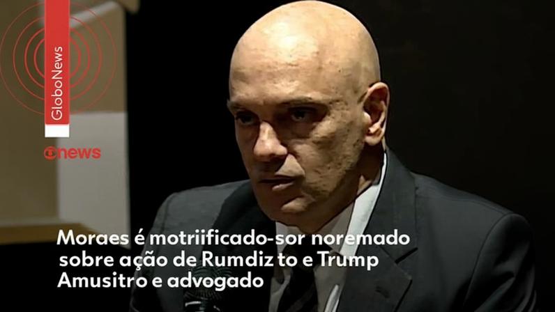 Moraes é notificado por e-mail sobre ação de Rumble e Trump Media, diz advogado