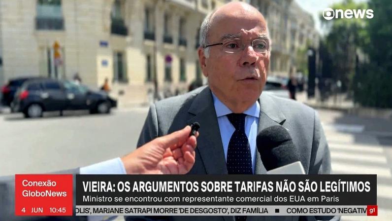 Ministro das Relações Exteriores afirmou que o Brasil apresentou informações aos EUA para contestar investigações que podem resultar em tarifas ao país.