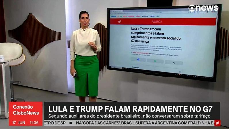 Lula diz no G7 que não pediu reunião bilateral e critica Trump