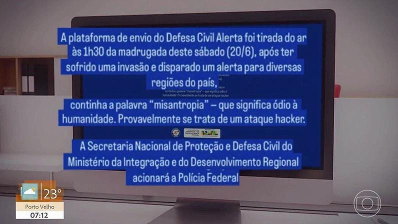 Alerta extremo da Defesa Civil vira meme nas redes sociais