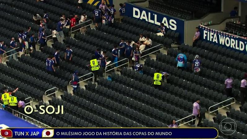 Técnico japonês elogia cultura de torcedores que limpam estádios na Copa do Mundo