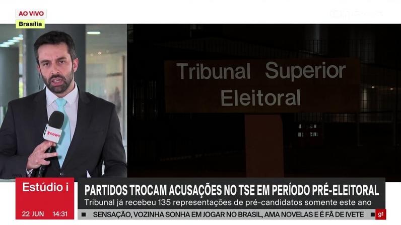 Partidos protocolaram 135 representações no TSE contra campanha antecipada