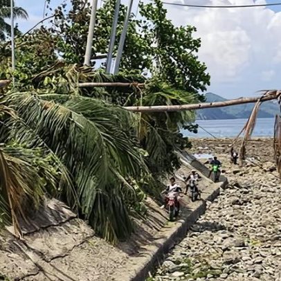 Terremoto mortal nas Filipinas elevou o fundo do mar em até 2 metros