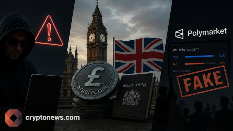 Jared do Subway enfrenta ação; Reino Unido avança stablecoins; Polymarket acusado