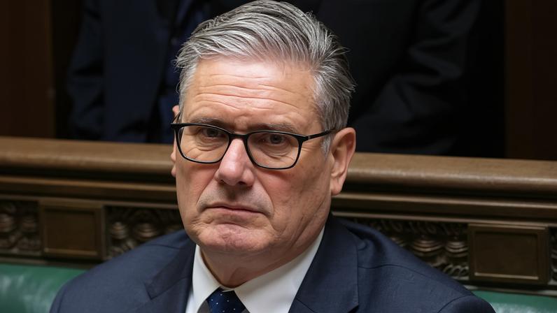 Keir Starmer during a debate on the king's speech in the House of Commons.