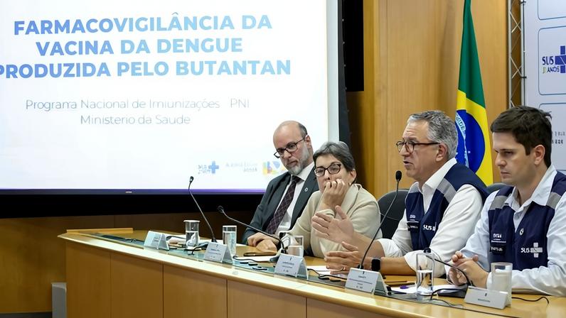 Saúde suspende temporariamente estratégia de vacinação do Butantan contra dengue