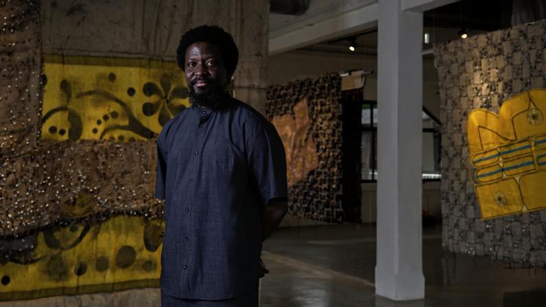 In addition to his Münsterplatz commission, Ibrahim Mahama was recently named the winner of the inaugural Art Basel Gold Awards, was awarded the 2026 Arnold Bode prize and topped the *ArtReview* Power 100 List in 2025