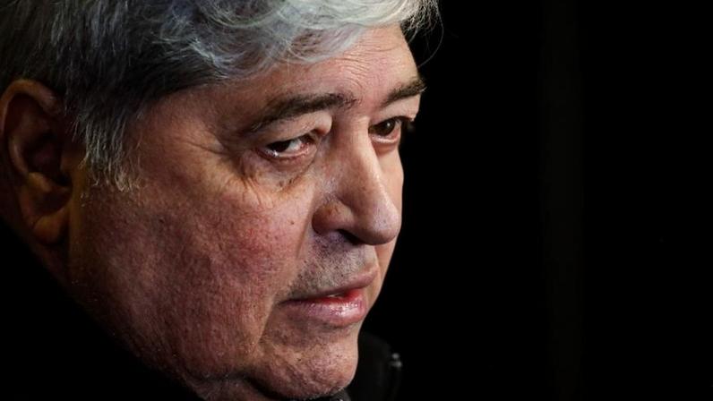 O apresentador de TV e candidato José Luiz Datena, durante debate das eleições à prefeitura de São Paulo