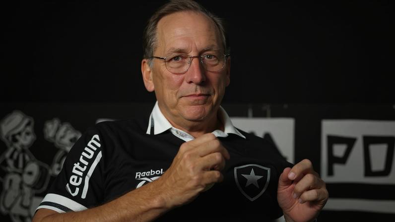 John Textor está afastado do comando da SAF do Botafogo (Foto: Alexandre Brum/Agencia Enquadrar/Gazeta Press)