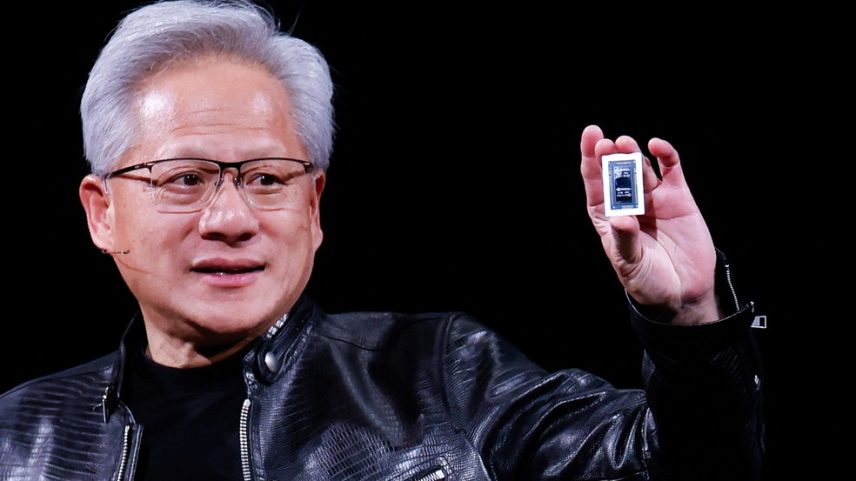 CEO da Nvidia, Jensen Huang, apresenta a RTX Spark GPU.