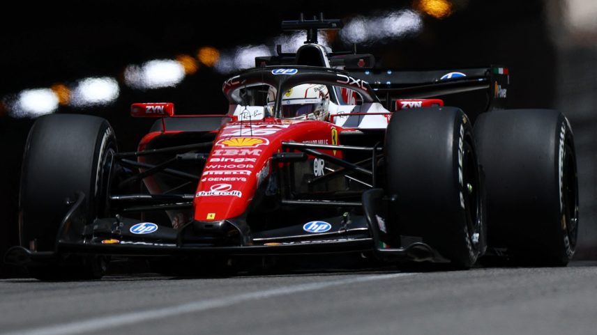 Charles Leclerc no primeiro treino livre para o GP de Mônaco — Foto: Manon Cruz/Reuters