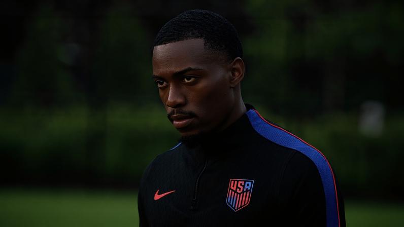 Tim Weah é titular a seleção dos Estados Unidos — Foto: Reuters/Talia Sprague