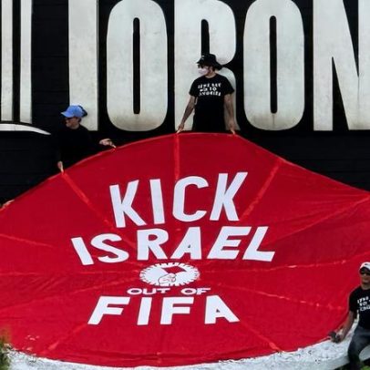Fifa enfrenta protestos em Toronto por laços com Israel