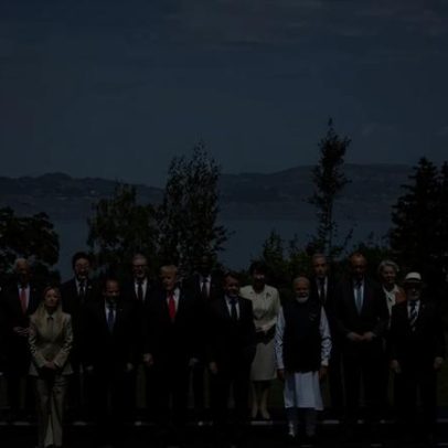 Trump e Lula posam para foto de família do G7; veja as imagens