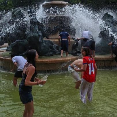 Ondas de calor na Europa devem elevar temperaturas acima de 40°C