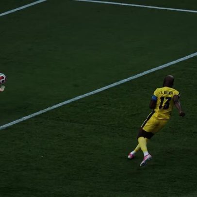 Equador fica em situação difícil após sofrer gol