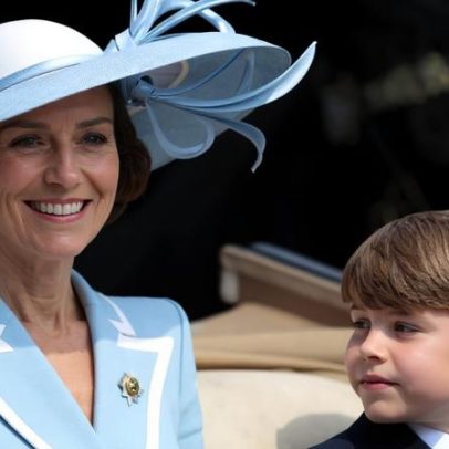 Kate Middleton e William acompanham Charles III no Trooping the Colour
