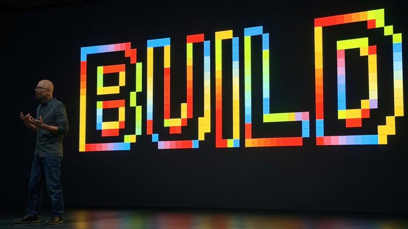 Satya Nadella at Build 2026.