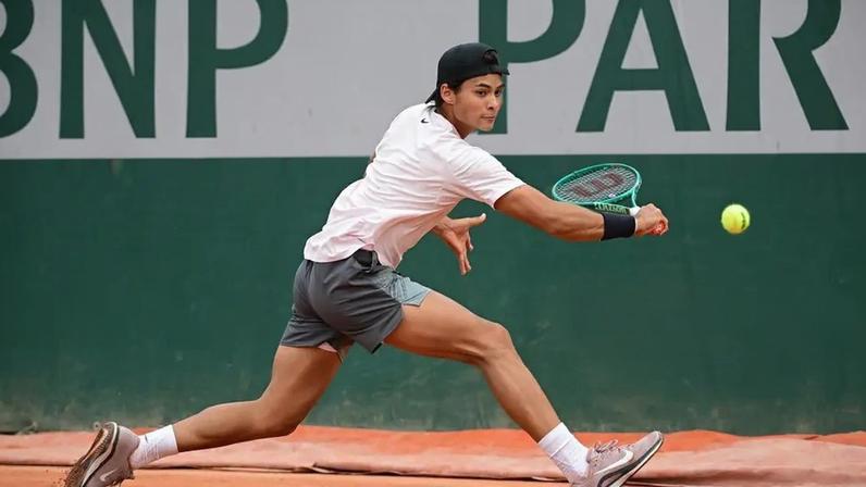 Guto Miguel avançou à final juvenil de Roland Garros (Foto: FFT/Divulgação)