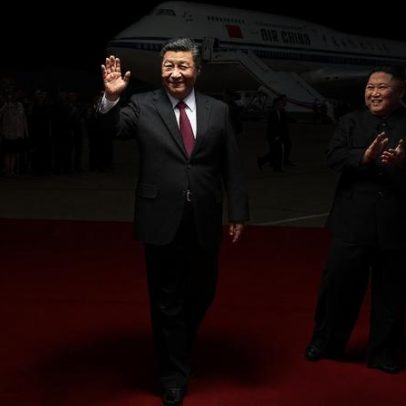Armas nucleares fora da agenda enquanto Xi Jinping se dirige à Coreia do Norte