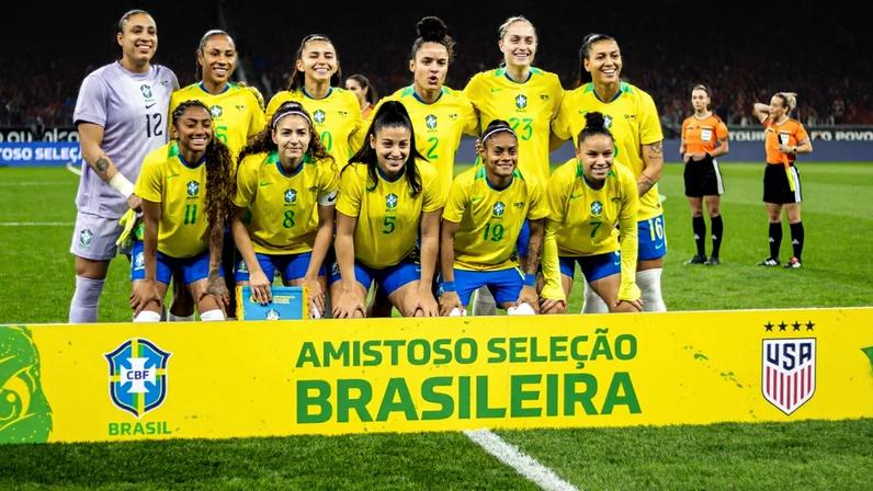 Brasil x EUA: escalações e onde assistir ao jogo da Seleção Feminina