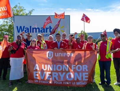 Trabalhadores de armazéns canadenses fecham primeiro acordo sindical com Walmart