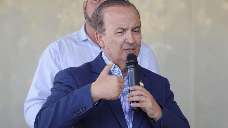 O governador de Santa Catarina, Jorginho Mello