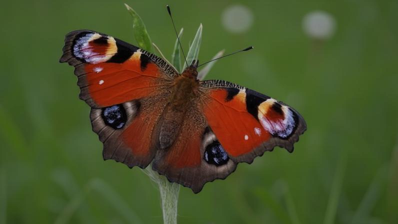 The peacock butterfly flew to first place in Butterfly Conservation’s poll.