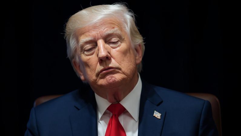27.mai.26 - Donald Trump durante reunião de Gabinete na Casa Branca, em Washington, DC., EUA