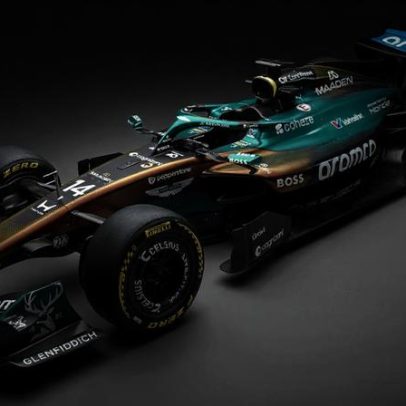 Aston Martin revela pintura iridescente para o GP de Mônaco da F1